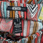 REWASH NWT  Women’s Boho Amber Geo Printed Smocked Waist Pants - Size Small Photo 4