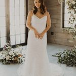 Madi Lane Wedding Dress Dion White Size 12 Photo 0