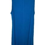 Loft  Sleeveless Swing A Line Dress Electric Blue Size Medium NWT Photo 1