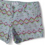 CP Jeans  Juniors Mint Green Aztec Print Shorts - Size 5 Photo 5