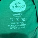 Life is Good Green Relaxed Tank Top Photo 1