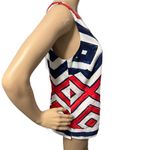 Vineyard Vines Patriotic Coastal Summer Blouse Sleeveless Top Women’s Sz 6 Shirt Photo 4