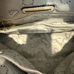 BCBGeneration Cream White Crossbody Bag Satchel Vegan Leather Photo 8