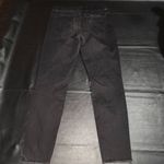 Mother Womens Black The Looker Ankle Fray Distressed Jeans 29 Butt Rip Photo 1