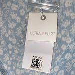 Ultra Flirt Dress Babydoll Floral Tiered size M fairy coquette boho Photo 3