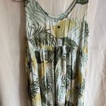 Rip Curl  Leaf Pattern Dress in Green and Yellow Photo 3