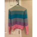 Plume Stripe Crewneck Sweater, LongSleeved, A29 Size XS Photo 3