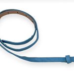 90s Unbranded Vintage Blue Thin Belt Photo 4