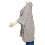 Barefoot Dreams CozyTwist Short Sleeve Sweater Coat, Beach Rock, 1X Photo 5