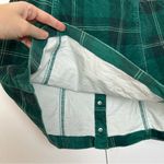 Urban Outfitters  Plaid Button Front Mini Skirt. Green. Photo 7