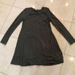 Forever 21  Longsleeve XL Cotton Dress Dark Green Photo 3