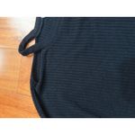 Splendid  Black Ribbed Cutout Shoulder Long Sleeve Pullover Sweater Top Women's L Photo 3