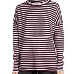 French Connection NWT Babysoft Stripe Turtleneck Sweater Photo 1