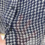 Tory Burch  Silk Multicolor Multiple Print Buttondown Shirt Size 2 Photo 3