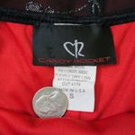 Vintage 90s Candy Rocket Floral Fringe Mini Dress Black Size XS Photo 9