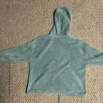 COZIE Fuzzy Cropped Hoodie Photo 2