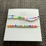 Friendship Bracelets Platonic Bestie Unisex New Gag Gift White Photo 1