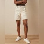 American Eagle NWT Outfitters
AE Dreamy Drape Carpenter Shorts Size 2 White Photo 6