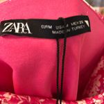 ZARA NWT  Corset Pink Floral Bodysuit M Photo 7