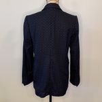 Catherine Malandrino NWOT Boyfriend blazer jacket navy M Photo 4
