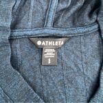 Athleta  Harmony pose hoodies Dark Sardinia Blue Heather sz S Photo 9