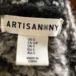 Artisan NY  Chunky Sweater Black & White S Photo 12