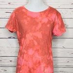 Coral Pink Marble Tie Dye T Photo 0
