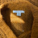 American Eagle NWOT Camel Knit Cropped Crew Sweater Photo 8