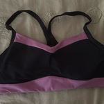 Athleta  Navy and Purple Sports Bra  Photo 0