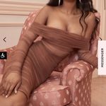 House Of CB  Anais Tulle Midi Dress Photo 1