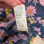 Free People Lolita Top Long Sleeve Cropped Smocked Tie Top Size XS Photo 3