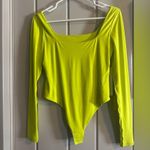 Lululemon NWT  Wundermost Ultra-Soft Nulu Square-Neck LS Bodysuit Size M Photo 7