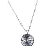 LC Lauren Conrad NIP Silver Tone Double Strand Sand Dollar Pendants Necklace Photo 5