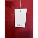 Quince  100% European Linen Tank Chile Red Size Small Classic Quiet Luxury NWT Photo 6
