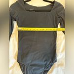 Everlane The Long-Sleeve Supima® Square-Neck Bodysuit Photo 6