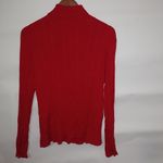 Worthington  XL Red Sparkle Turtleneck Top Plus Photo 4