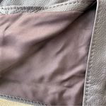 Loro Piana  Leather Pencil Skirt Size 44 Photo 3