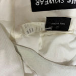 Vintage Nils Skiwear Womens Size 12 Cream‎ Puffer Jacket Down Filled Winter Coat Black Photo 6