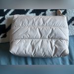 Rare Beauty Puffy Carryall Tote + Puffy Makeup Bag in Soft Peach Photo 4