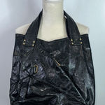Kooba  distressed genuine leather shoulder bag Photo 0