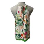 Soho NEW YORK & COMPANY Sleeveless tropical floral top size M Green Size M Photo 2