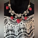 Betsey Johnson Strawberries all the time! Betsey J statement necklace gets you feeling fresh Photo 1