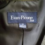 Evan Picone  Women's Gray Wide Leg Pants Suit 14 Photo 10