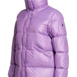 Peak Performance Clara Puffer Coat high collar pockets Size XS Purple Photo 0