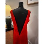 Coldwater Creek  Silk Burnt Orange Sleeveless Midi Western Style Dress Size 10 Photo 2