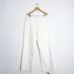 ZARA NWT Wide-Leg High-Rise Jeans White Size 14 Photo 2