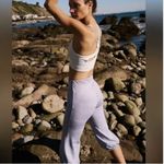 Free People NWOT FP Movement Let's Bounce Cropped Pants in Dusted Cerulean Photo 2