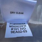 FEVER Faux Fur Zip Front Soft Shaggy Cowl Neck Vest Ivory Lined Pockets Size L Size L Photo 7