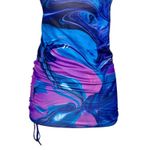 THATS SO FETCH Swiss Marble Mini Ruched Halter Bodycon Dress Sexy Club Dance 8 Photo 9