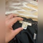 Vintage‎ California Dynasty Long Nightgown Black with Pink Embroidered Flower Size XL Photo 11